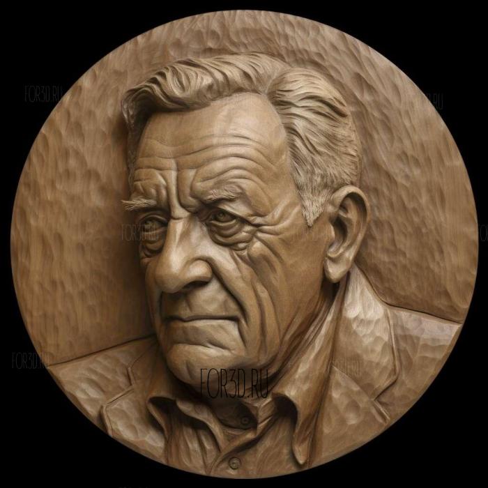 William Holden 4 stl model for CNC